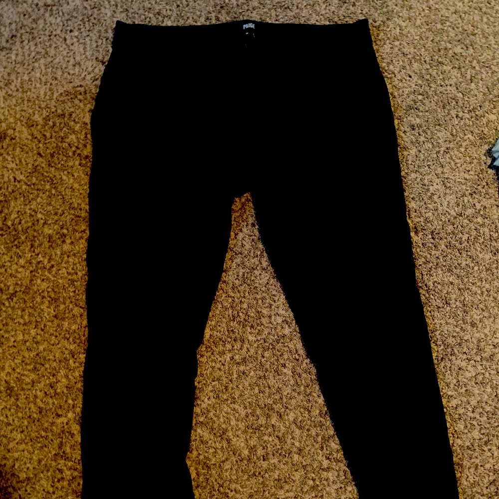 PAIGE Nordstrom Rack Black Pants